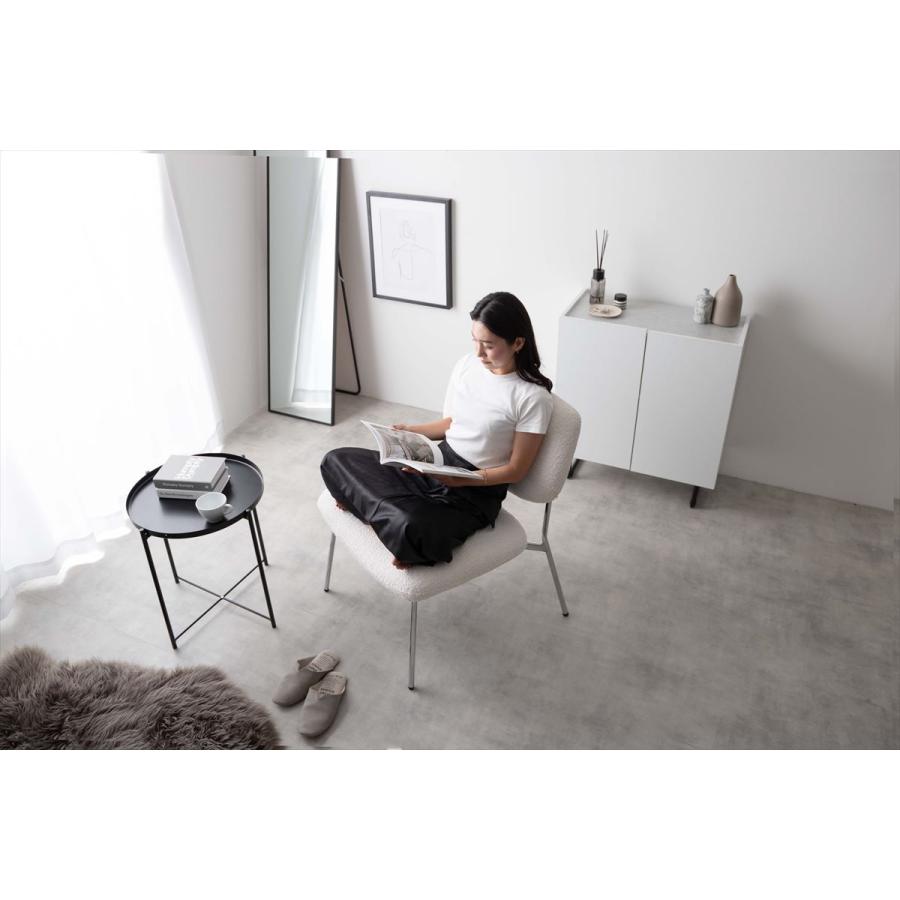 パーソナルチェア 椅子 白 おしゃれ 北欧モダン かわいい シンプル