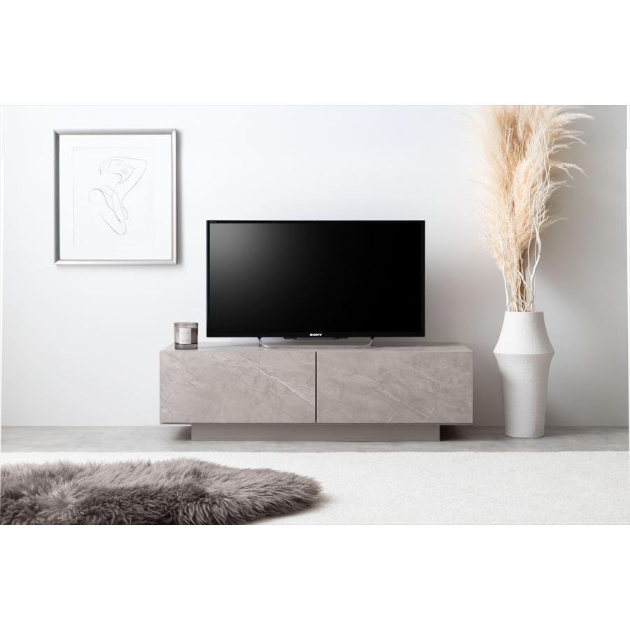 テレビ台 ローボード 棚 ラック 大理石ストーン柄 おしゃれ ナチュラル