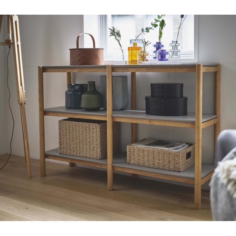 棚 シェルフ ラック 北欧モダン おしゃれ テレビ台 ローボード シンプル 木製 3段 120cm_1