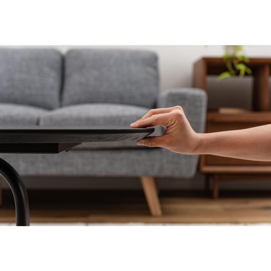 サイドテーブル おしゃれ ミッドセンチュリー 棚 ラック シンプル