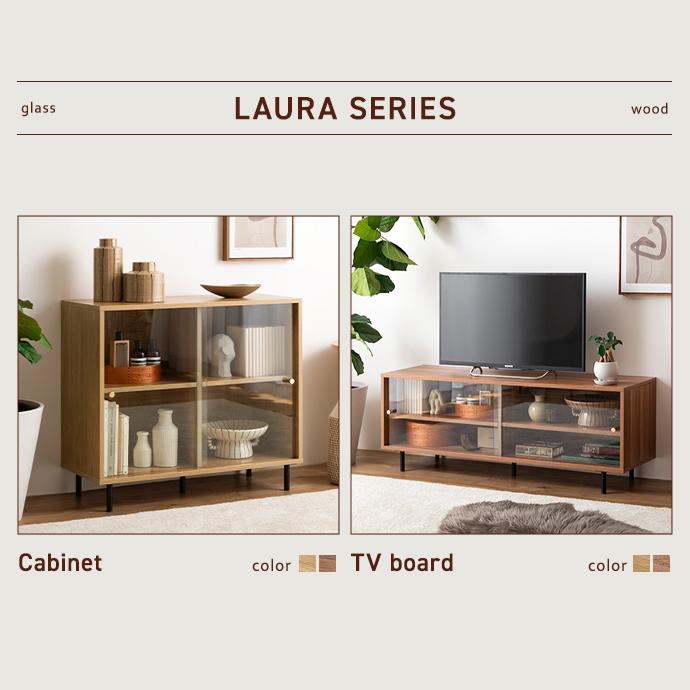 ラック 棚 ガラス 引き戸 キャビネット おしゃれ レトロ アンティーク