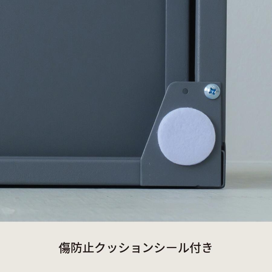 卓上チェスト スチール 引き出し A4 4段 デスク収納 書類ケース 小物収納 35×35cm コンパクト おしゃれ モノトーン マット_9