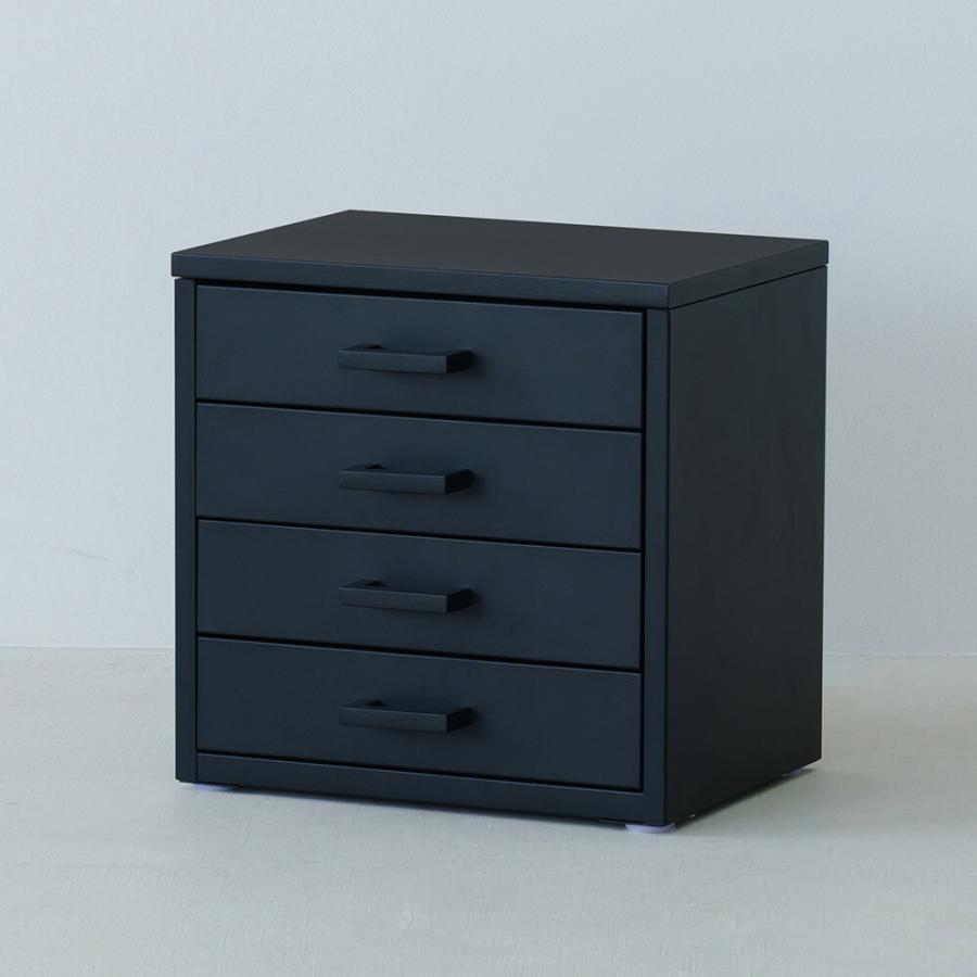 卓上チェスト スチール 引き出し A4 4段 デスク収納 書類ケース 小物収納 35×35cm コンパクト おしゃれ モノトーン マット_12