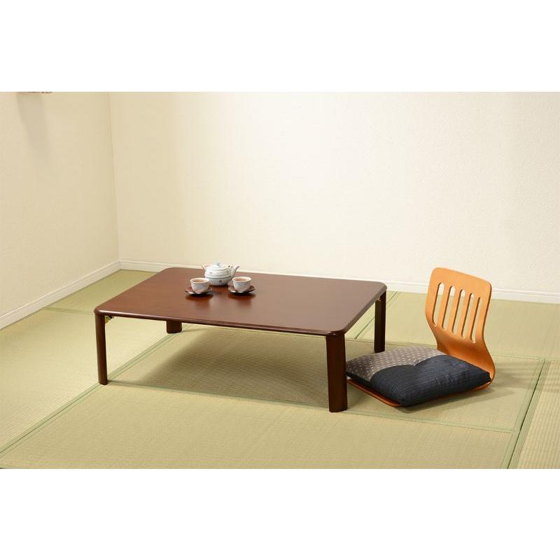 折りたたみテーブル 105×75cm 木製 ローテーブル 完成品 折りたたみ