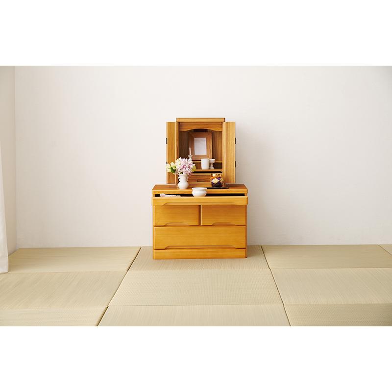 【新品】天然木　仏壇チェスト　仏具　収納　置き台　アウトレット 新品】天然木 仏壇チェスト 仏具 収納 置き台 アウトレット 新品