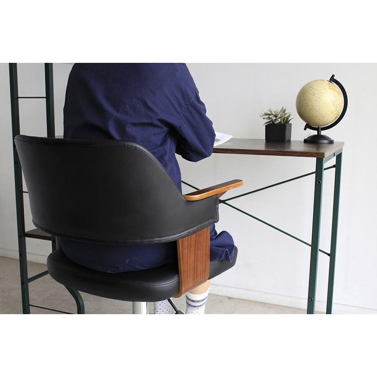 東馬（Tohma） デスクチェア おしゃれ ヴィンテージ ミッド