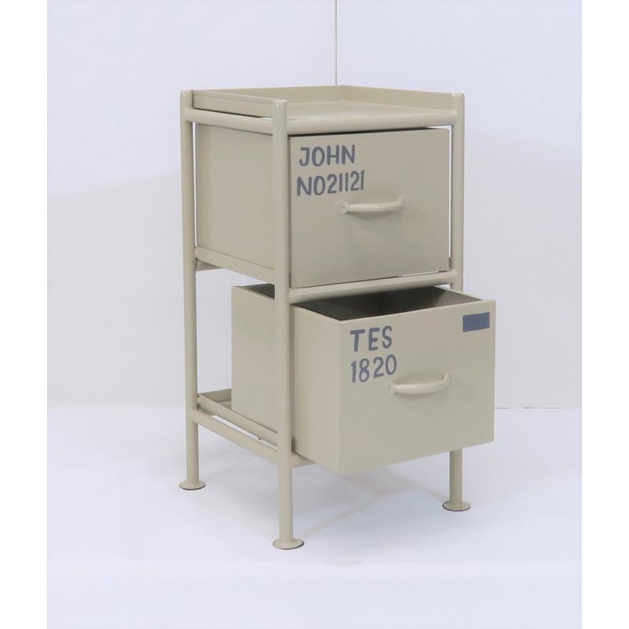 ienowa（イエノワ） チェスト タンス おしゃれ スチール ミリタリー