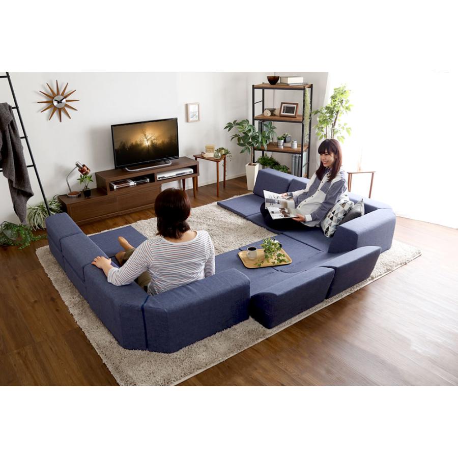 ローソファー ソファ 6人掛け リクライニング 六人掛け ロータイプ  