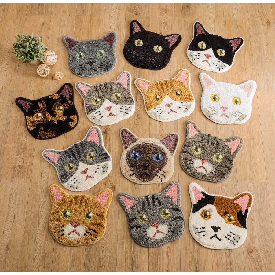 ドナウィルソン ねこ ネコ 猫 ラグ マット Donna Wilson ドナウィルソン ねこ ネコ 猫 ラグ マット Donna Wilson 【公式通販】