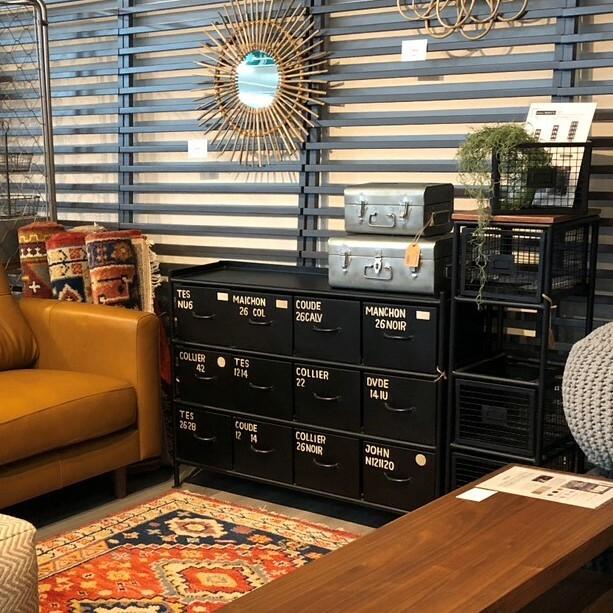 ienowa（イエノワ） チェスト タンス おしゃれ スチール ミリタリー