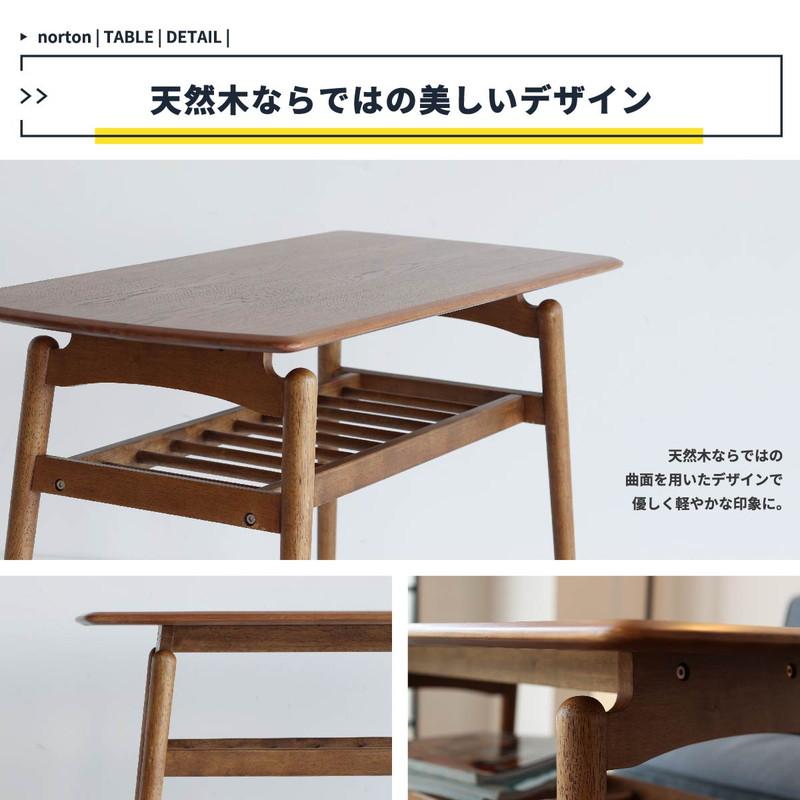 デスク 机 おしゃれ 木製 レトロ ナチュラルモダン ラック 棚 ワークテーブル 幅90cm_12