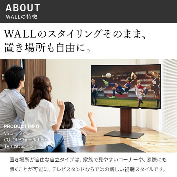EQUALS（イコールズ） テレビ台 テレビスタンド WALL V5 ロータイプ