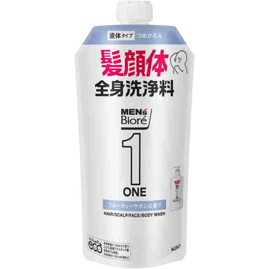 メンズビオレＯＮＥＡＩＯサボン　詰替　３４０ｍＬ（Yahoo!・ウェルパークヤフーショッピング店）