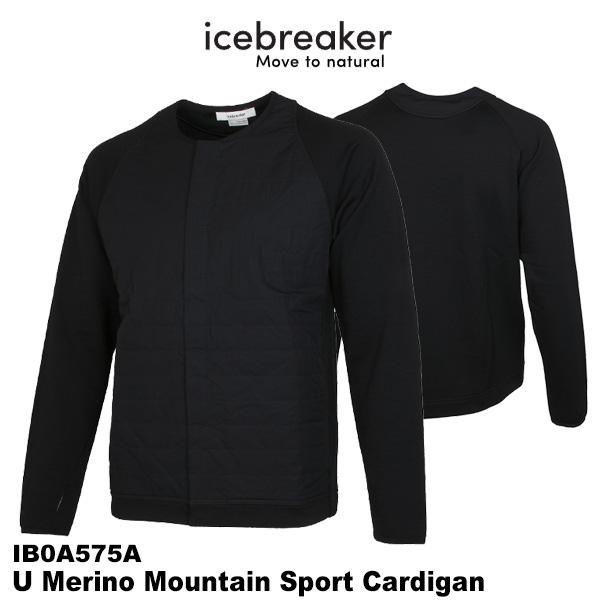 icebreaker アイスブレーカー メリノウール カーディガン XS icebreaker（アイスブレーカー） U Merino Mountain Sport Cardigan