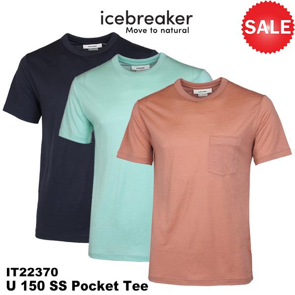 icebreaker U 150 ポケットSS24 半袖 Tシャツ icebreaker 【30%OFF】icebreaker(アイスブレーカー) U 150 SS