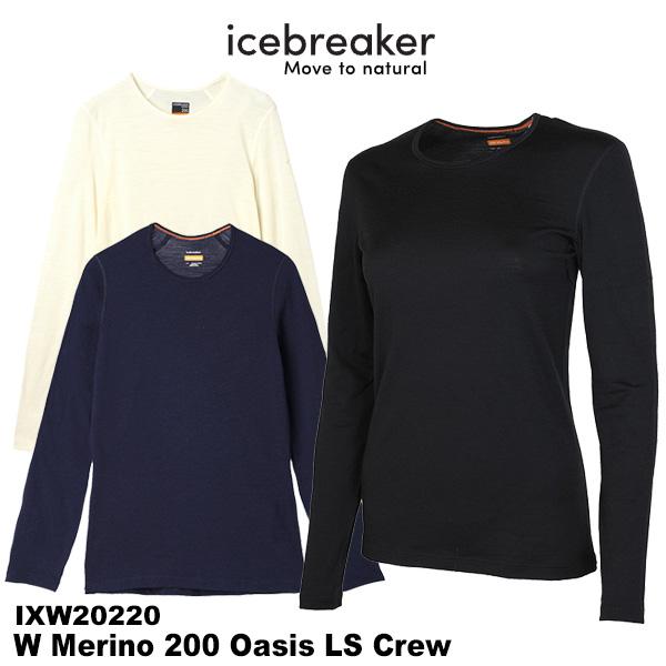 icebreaker（アイスブレーカー） W 200 Oasis LS Crew (200オアシス