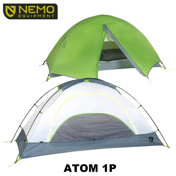 全品送料0円 NEMO ニーモ イクイップメント アトム 1P NM-ATM-1P-GN