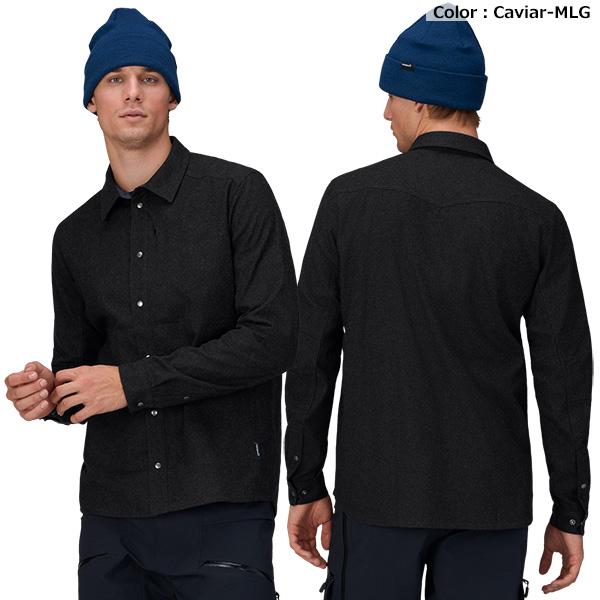 Norrona（ノローナ） tamok Wool Plain Shirt Men's 1225-24 : 楽山荘