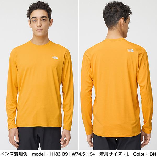 THE NORTH FACE(ノースフェイス) L/S FLASHDRY 3D Crew(ロングスリーブフラッシュドライスリーディークルー) NT12203｜rakuzanso｜09