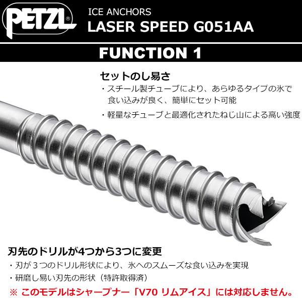 PETZL(ペツル) レーザースピード 21cm G051AA02 : ptz-g051aa02 : 楽 