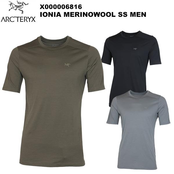 アークテリクス　イオニアメリノウールアークワードロゴショートスリーブ 楽天市場】ARC'TERYX(アークテリクス) Ionia Merino Wool Arc'Word