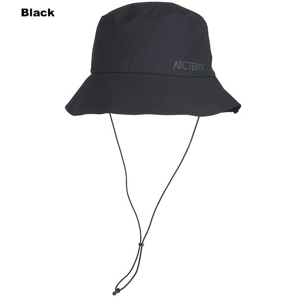 【新品、タグ付】ARC'TERYX 　シンソロハット 　ブラック　L - XL ARC'TERYX（アークテリクス） ARC TERYX シンソロバケットハット