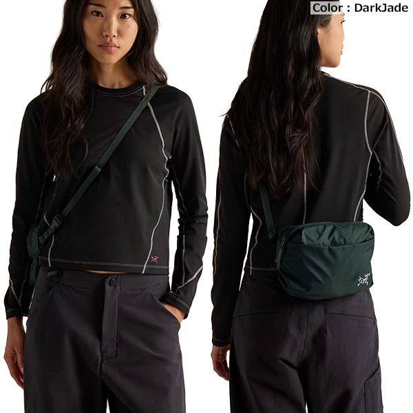 新品未使用正規品（アークテリクス）ヒリアド クロスボディBLACK ARC'TERYX（アークテリクス） Heliad Crossbody(ヒリアド クロスボディ