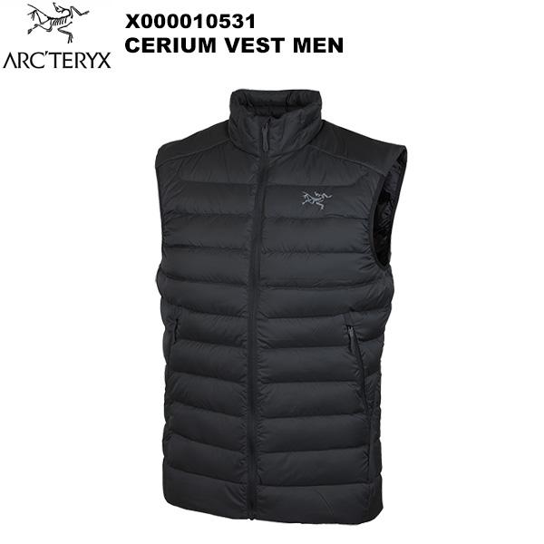 極美品ARC'TERYX セリウムLTベスト・M 軽量＆保温性抜群！2回着用のみ ARC'TERYX（アークテリクス） Cerium Vest Men's(セリウム ベスト