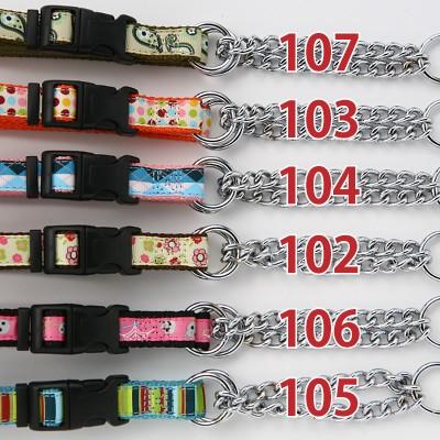 犬 首輪 ラロック アミット バックル付きの装着しやすいハーフチェーンカラー Sサイズ 小型犬用しつけ首輪 メール便のみ送料無料 |  | 07