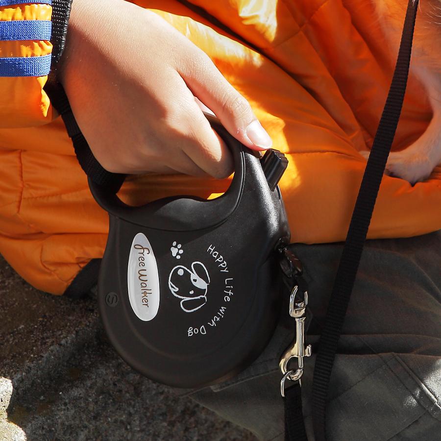 犬 伸縮リード ラロック フリーウォーカー Sサイズ 5m 小型犬用リード テープタイプ ［送料無料キャンペーン(日本全国) メール便不可］ |  | 14