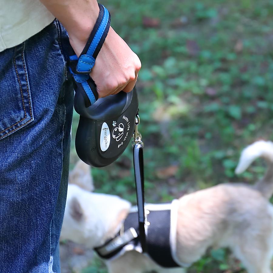 犬 伸縮リード ラロック フリーウォーカー Mサイズ 5m 中型犬用リード テープタイプ ［送料無料キャンペーン(日本全国) メール便不可］ |  | 08