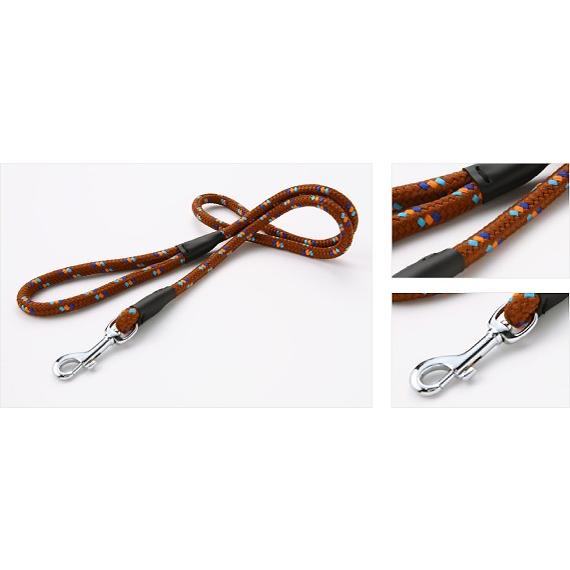 犬 リード ラロック アミット 丸ひもリード Lサイズ 体重30kgまでの中・大型犬用 直径約12mm メール便のみ送料無料 |  | 12