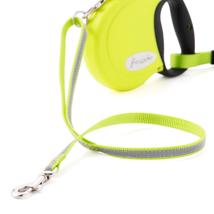 犬 リード ラロック 伸縮リード用 反射付きエクステンションリード 短引き Sサイズ 小型犬用リード メール便のみ送料無料 |  | 18