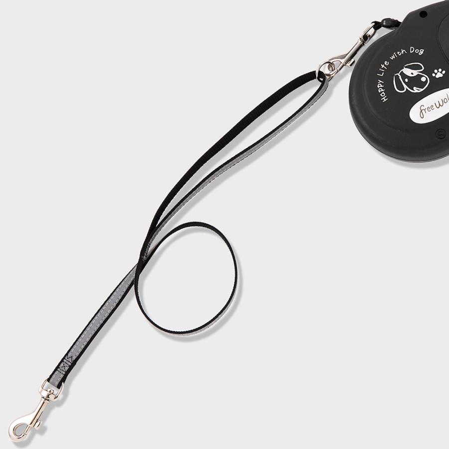 犬 リード ラロック 伸縮リード用 反射付きエクステンションリード 短引き Sサイズ 小型犬用リード メール便のみ送料無料 |  | 11