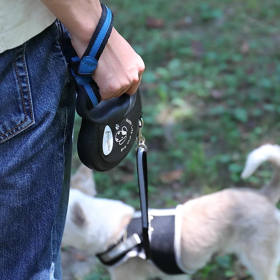 犬 リード ラロック 伸縮リード用 反射付きエクステンションリード 短引き Mサイズ 中型犬用リード メール便のみ送料無料 |  | 08