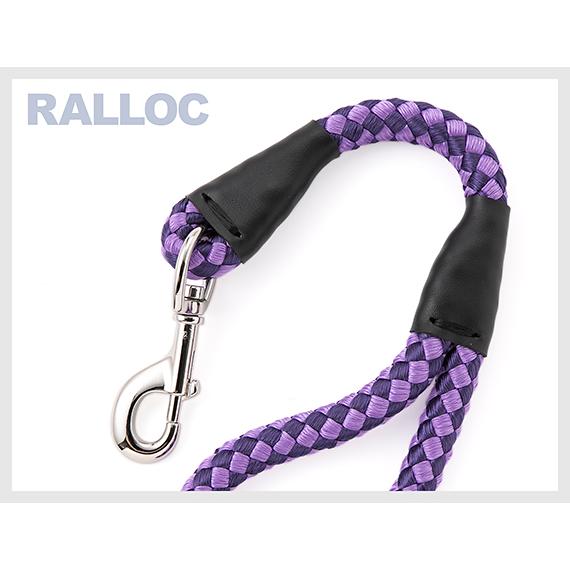 犬 リード ラロック アミット 丸ひも短引きリード Lサイズ 大型犬用リード 直径18mm 全長約48cm メール便のみ送料無料 |  | 05