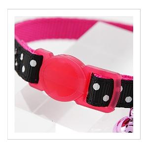 猫 首輪 ラロック RALLOC アミコ BWドット猫カラー 安全バックル おしゃれ ネコ 首輪 メール便のみ送料無料 |  | 06