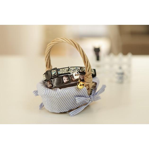 猫首輪 ラロック RALLOC アミコ ピンクフラワー＆メテオ猫カラー メール便のみ送料無料 |  | 03