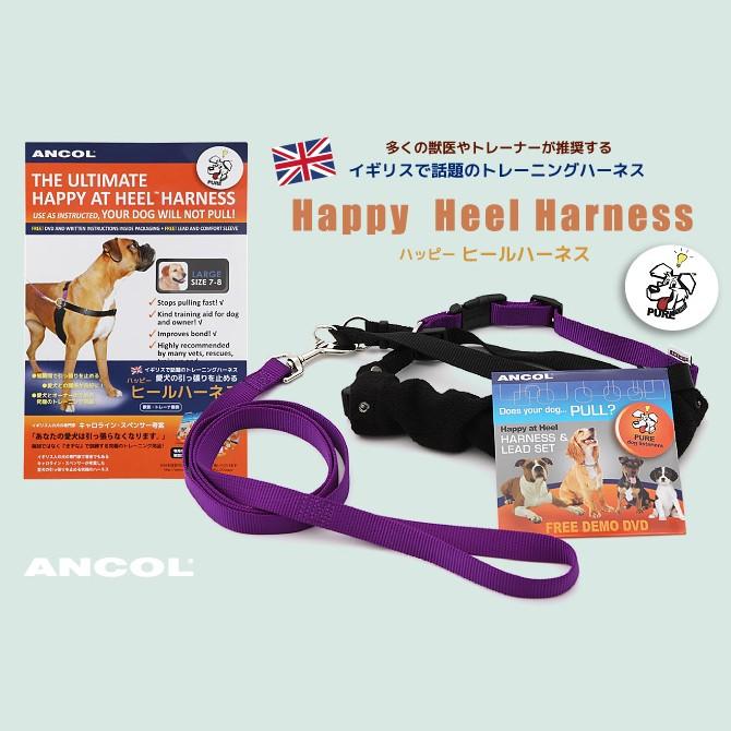 引っ張り防止 犬 ハーネス ラロック ハッピーヒールハーネス 愛犬の引っ張りを止めるトレーニングハーネス リード＆DVD付き メール便不可 |  | 11