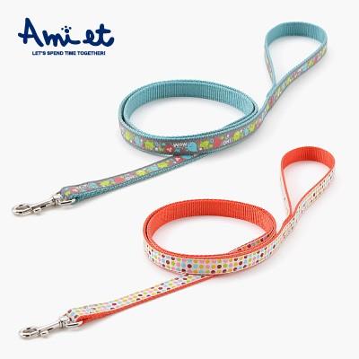 犬 リード おしゃれ ラロック アミット リボンとテープ素材のリード SSサイズ 超小型犬用リード メール便のみ送料無料 |  | 15