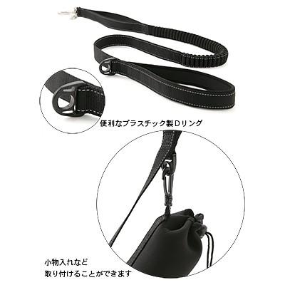 アウトレット 返品交換不可 犬 リード ラロック 反射するショックレスリード テープタイプ 中・大型犬用リード メール便のみ送料無料 |  | 05