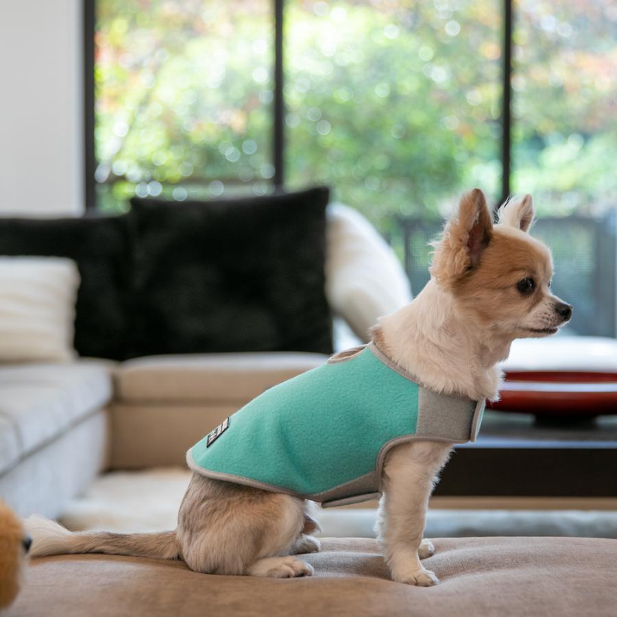 アウトレット 返品交換不可 犬 服 ラロック シンプルフリースガウン SS・Sサイズ 小型犬 フリース ジャケット ガウン 簡単着脱 毛落ち防止 メール便のみ送料無料 |  | 32