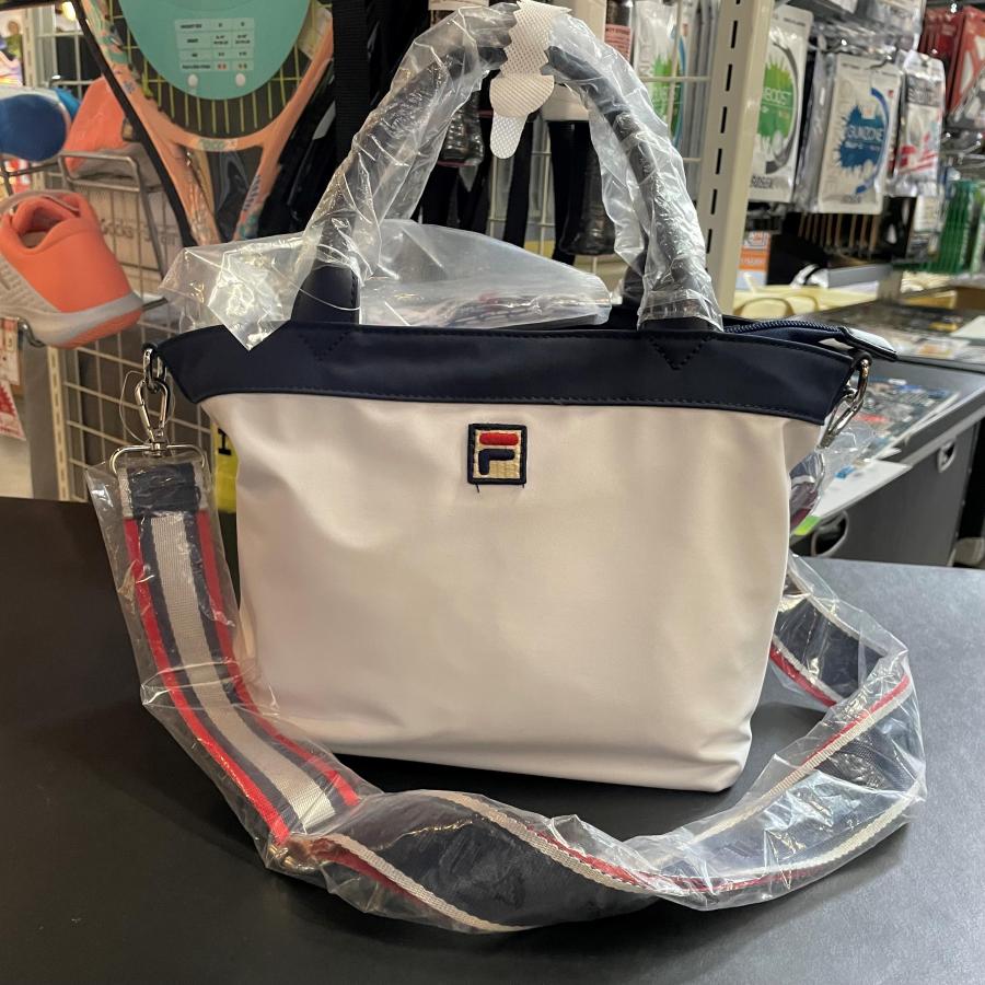 FILA（フィラ） テニス ミニトートバッグ VL9230(01)ホワイト : テニス