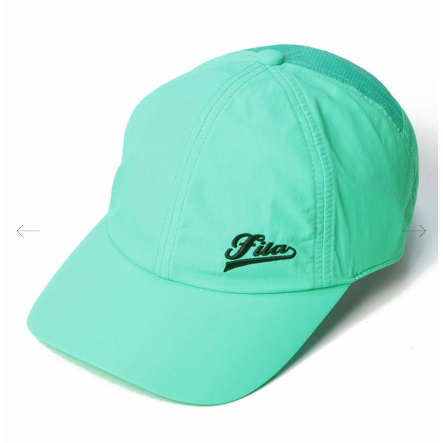 FILA（フィラ） テニス メッシュ キャップ VL9259 27:ライトグリーン