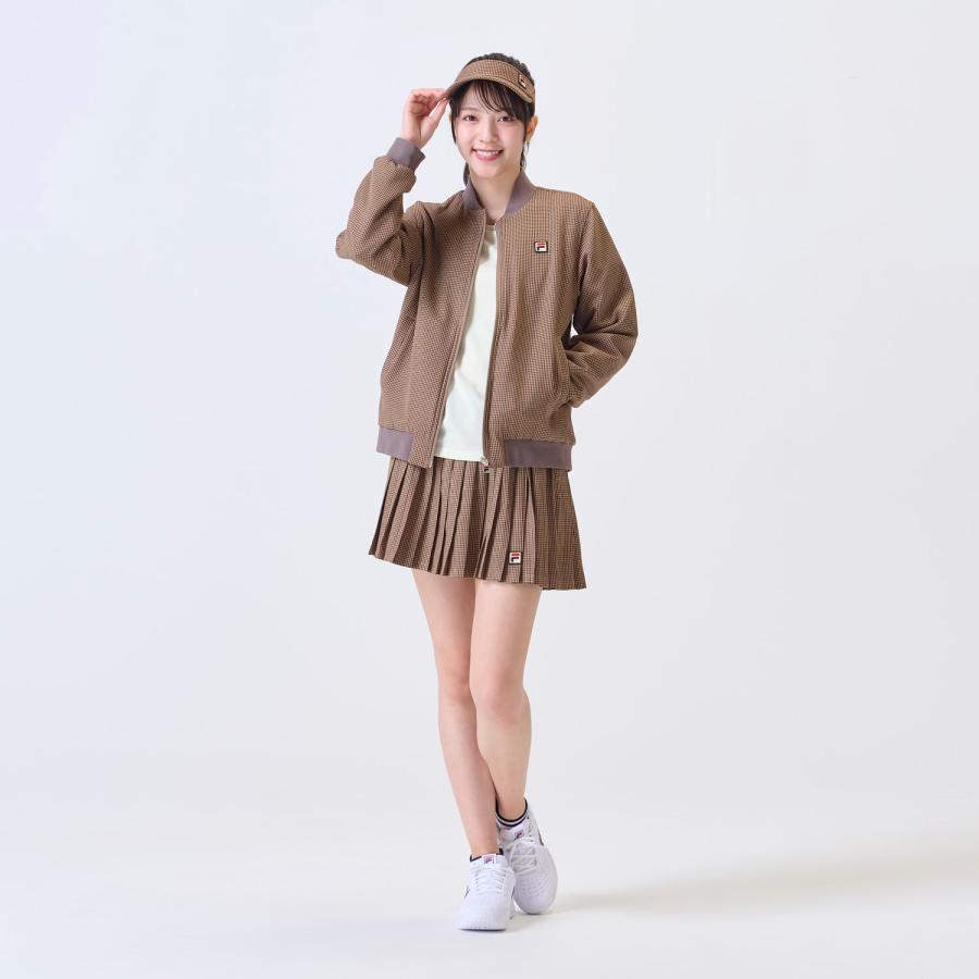 FILA（フィラ） ガンクラブチェック サンバイザー VL9330 06A キャメル