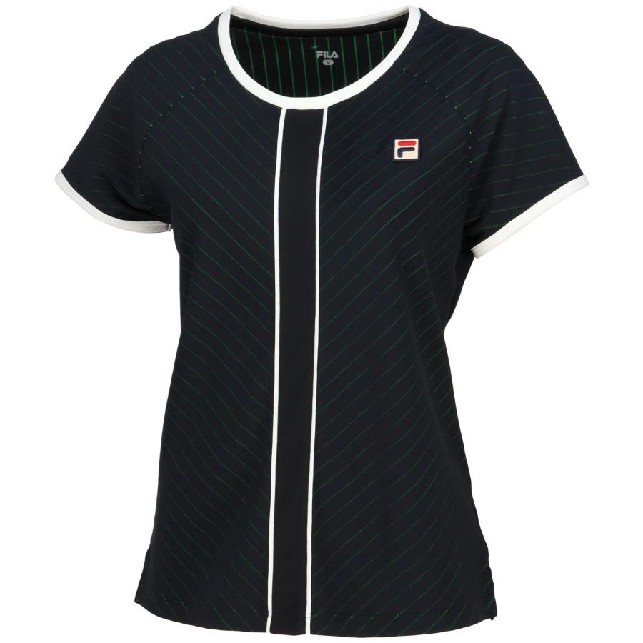 FILA（フィラ） 【テニス】ストライプジャガード バイアス ラウンド