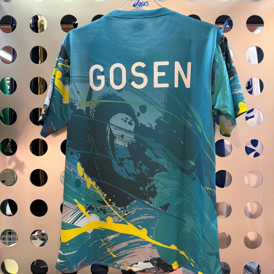ゴーセン　インターハイ2026限定Tシャツ サイズO　エメラルドグリーン GOSEN（ゴーセン） 【数量限定】2026 夏昇華 TシャツB JT2602(60