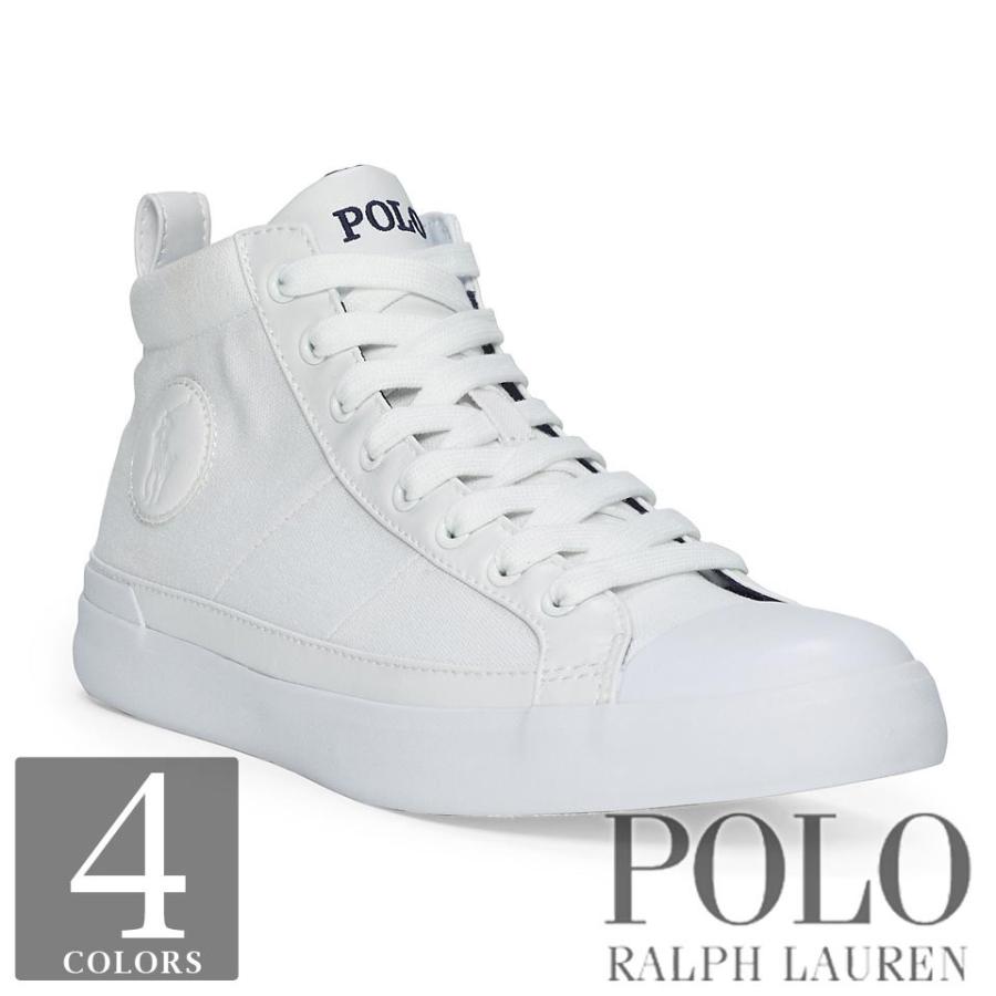 最終価格 ポロラルフローレン Clarke High Top Sneaker コットンキャンバス ハイカット スニーカー Rlsh103 ラルフローレンの通販 Raf Taf 通販 Yahoo ショッピング