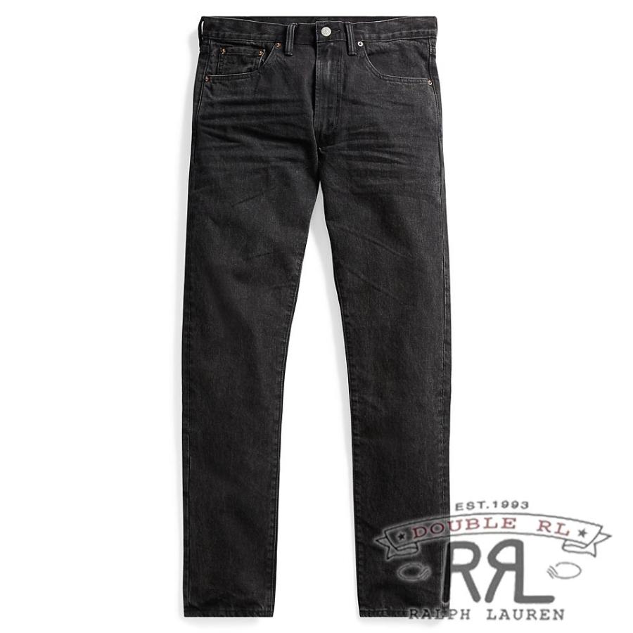 更に値下げ RRL／ダブルアールエル : Slim Narrow Jean [スリムナロー／特注アメリカ製生地使用／ブラックデニム