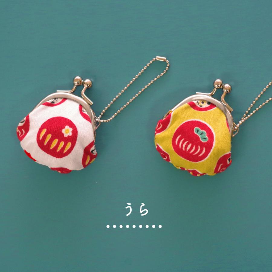 コインケース ミニ 小さい プチがま口 ガマグチ がま口財布 小銭入れ 小物 ピルケース かわいい キーホルダー がまぐち 1.2寸 だるま ダルマ ミニプチ 日本製 | ブランド登録なし | 03